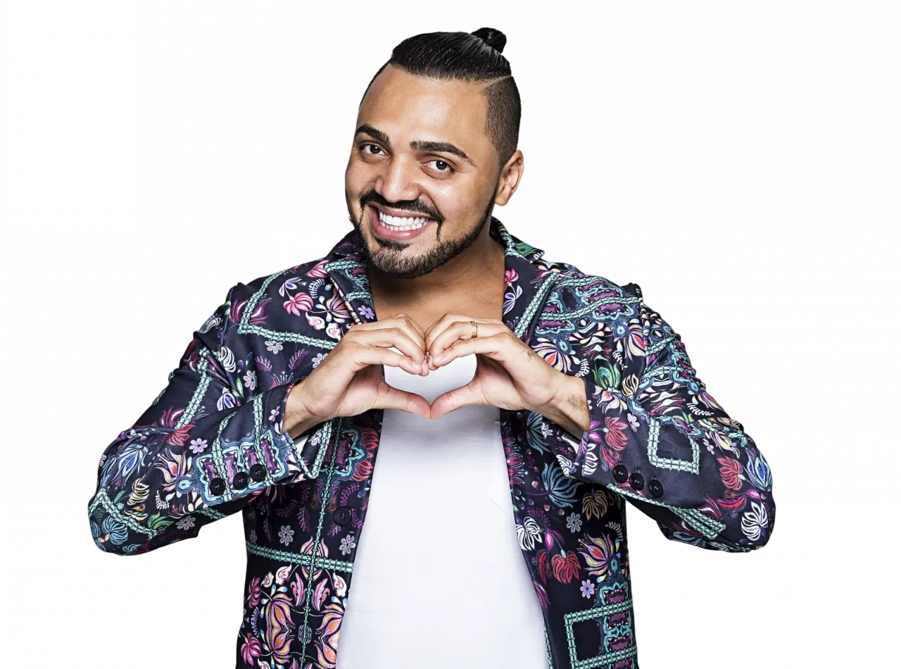 Humorista da rede Produzindo Sorrisos